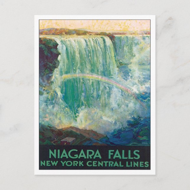 Niagara Falls New York America Postcard (Front)