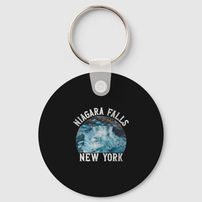Niagara Falls New York Ny  Key Ring (Front)