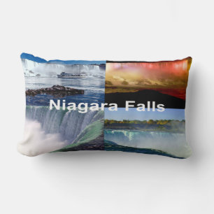 Niagara Falls New York Photo Views Lumbar Cushion
