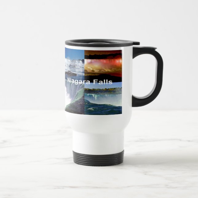 Niagara Falls New York Photo Views Travel Mug (Right)