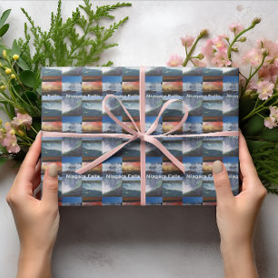 Niagara Falls New York Photo Views Wrapping Paper