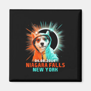 Niagara Falls New York Total Solar Eclipse 2024 Magnet