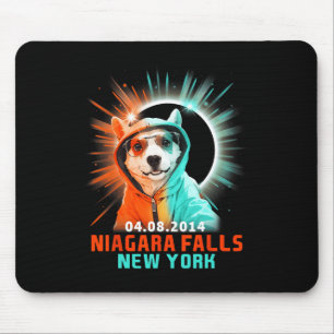 Niagara Falls New York Total Solar Eclipse 2024 Mouse Mat