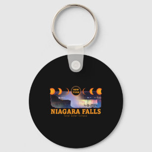 Niagara Falls New York Total Solar Eclipse Souveni Key Ring