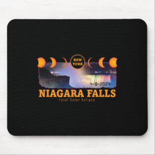 Niagara Falls New York Total Solar Eclipse Souveni Mouse Mat
