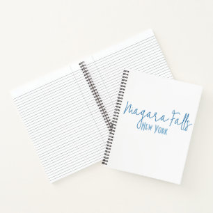 Niagara Falls, New York Travel Souvenir Notebook