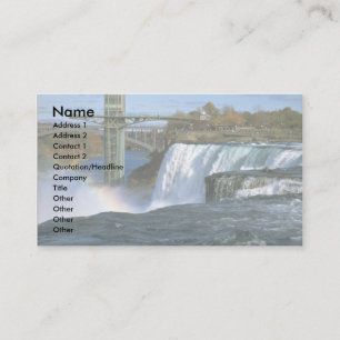 Niagara Falls, New York, USA Business Card
