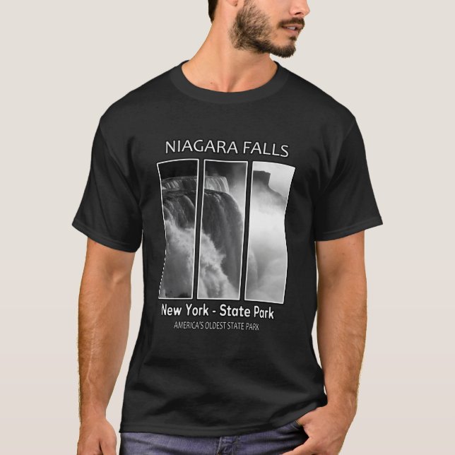 Niagara Falls New York Usa State Park Souvenir T-Shirt (Front)