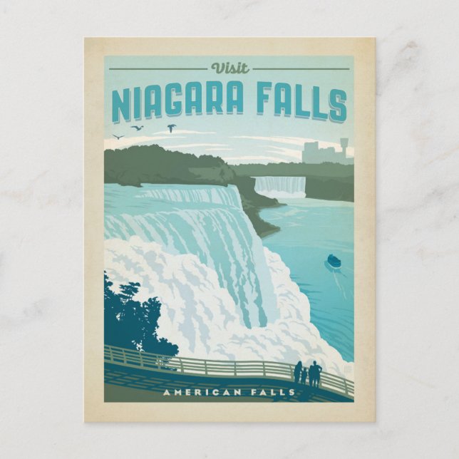 Niagara Falls, NY Postcard (Front)