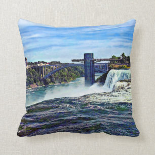 Niagara Falls NY: Prospect Point Observation Tower Cushion