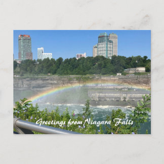 Niagara Falls NY Rainbow Postcard