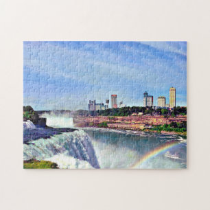 Niagara Falls NY - Under the Rainbow Jigsaw Puzzle