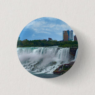 Niagara Falls on the Canadian Side 3 Cm Round Badge