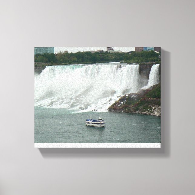 Niagara Falls on the Canadian Side Canvas Print (Front)