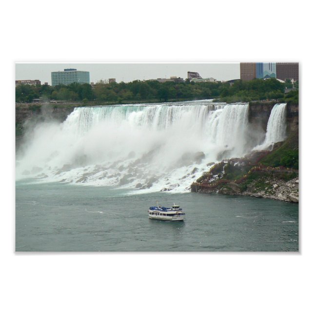 Niagara Falls on the Canadian Side Photo Print (Front)