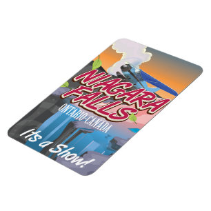 Niagara Falls Ontario Canada travel poster Magnet