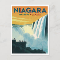 Niagara Falls Ontario Canada Travel Poster