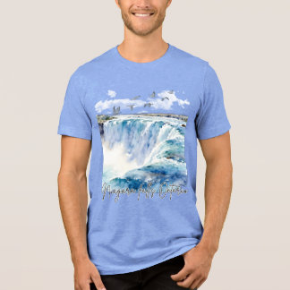 niagara falls ontario canada Tri-Blend shirt