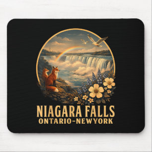 Niagara Falls Ontario New York Travelling Nature Mouse Mat