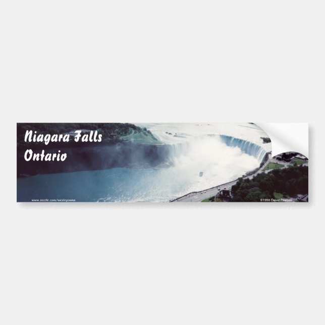 Niagara Falls, Ontario Scenic Bumper Sticker (Front)