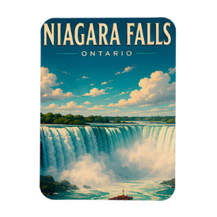 🌊 Niagara Falls Ontario Travel Magnet