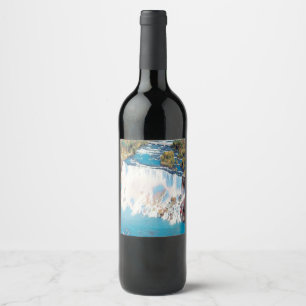 NIAGARA FALLS - Panorama Wine Label
