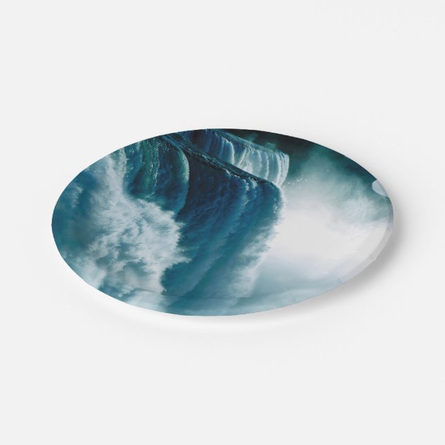 Niagara Falls Paper Plate (Angled)