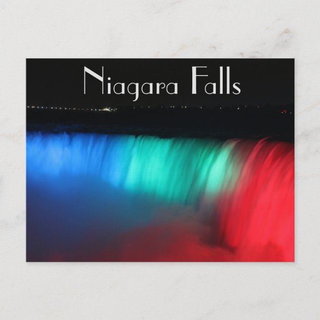 Niagara Falls Postcard (Front)