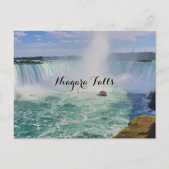 NIAGARA FALLS POSTCARD (Front)
