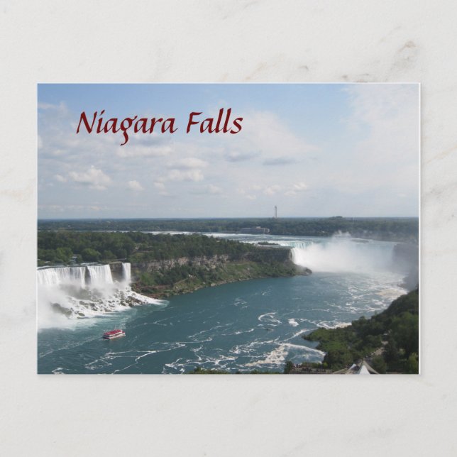 Niagara Falls postcard (Front)