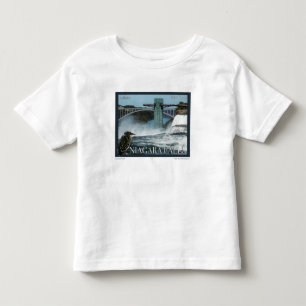 Niagara Falls Poster Toddler T-Shirt