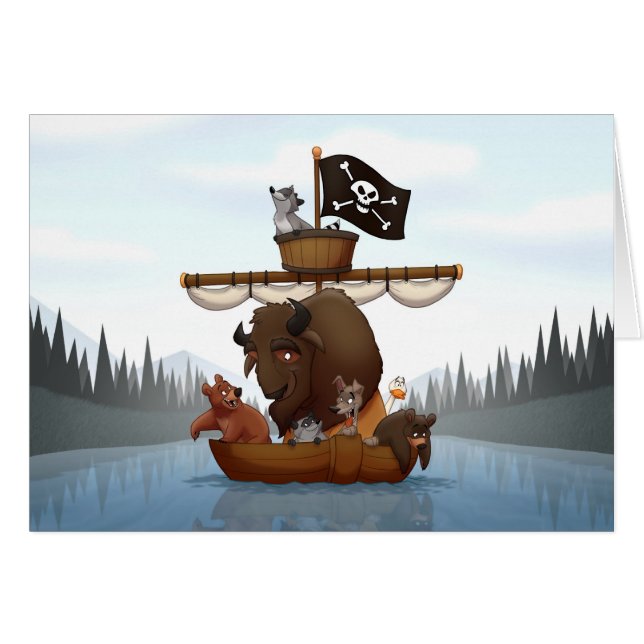 Niagara Falls Publicity Stunt Card (Front Horizontal)