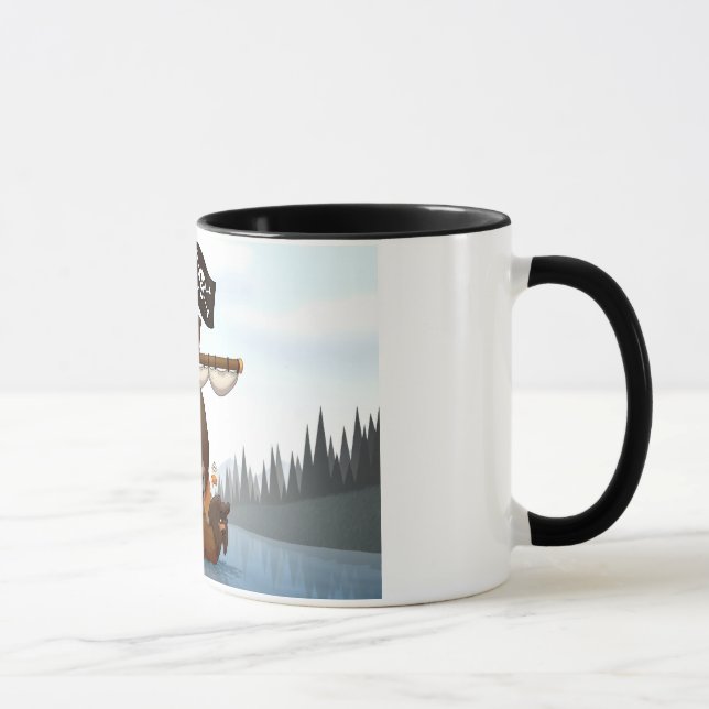 Niagara Falls Publicity Stunt Mug (Right)