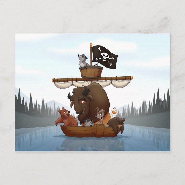 Niagara Falls Publicity Stunt Postcard (Front)