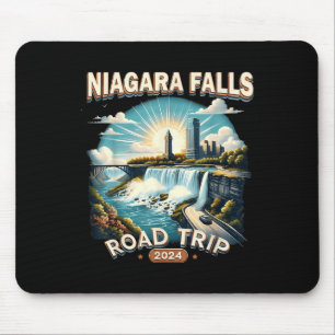 Niagara Falls Road Trip 2024 Family Trip Summer Va Mouse Mat