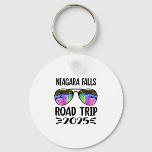 Niagara Falls Road Trip 2025 Family Trip Vacation  Key Ring