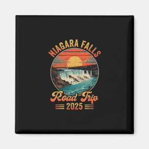 Niagara Falls Road Trip 2025 Summer Vacation Famil Magnet