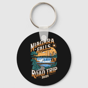 Niagara Falls Road Trip 2025 - Summer Vacation  Key Ring
