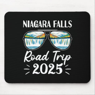 Niagara Falls Road Trip 2025 Sungles Family Vacati Mouse Mat
