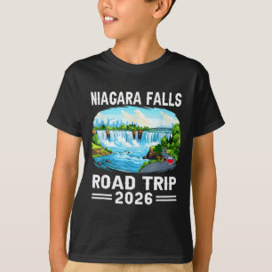 Niagara Falls Road Trip 2026 Family Trip Vacay T-Shirt