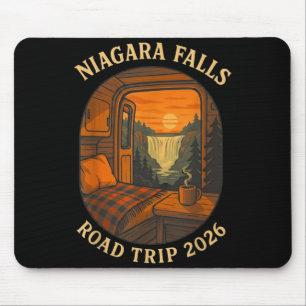 Niagara falls road trip 2026 summer vacation mouse mat