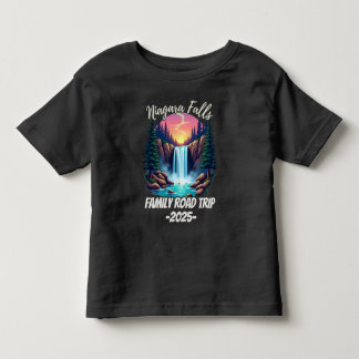 Niagara Falls Road Trip Family Vacation Trip Men Toddler T-Shirt