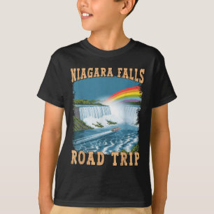 Niagara Falls Road Trip Souvenir Summer Vacation N T-Shirt