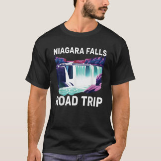 Niagara Falls Road Trip Souvenir Summer Vacation N T-Shirt