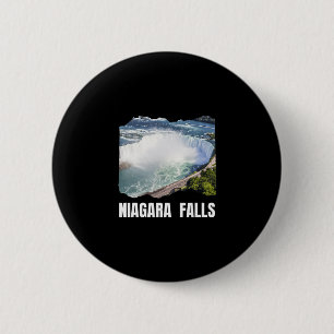 Niagara Falls Road Trip Summer Family Adventure Fu 6 Cm Round Badge