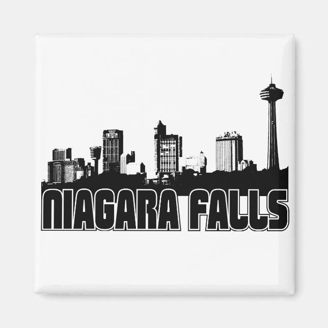 Niagara Falls Skyline Magnet (Front)