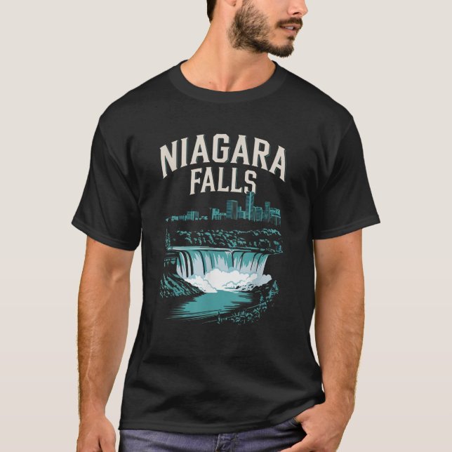 Niagara Falls Souvenirs Summer Family Vacation Nia T-Shirt (Front)