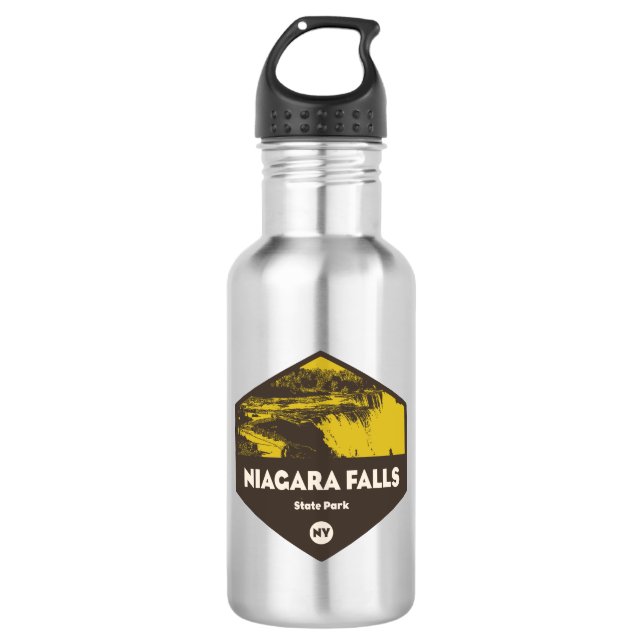 Niagara Falls State Park New York 532 Ml Water Bottle (Front)
