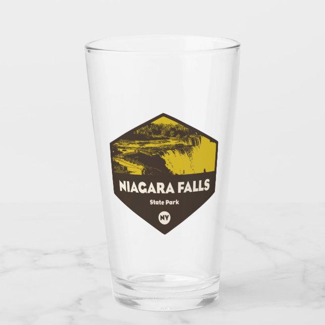 Niagara Falls State Park New York Glass (Front)