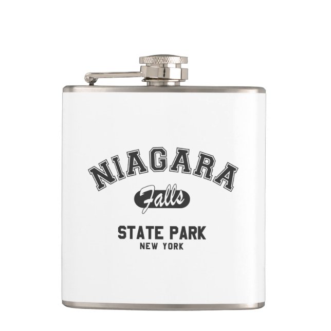 Niagara Falls State Park, New York Hip Flask (Front)